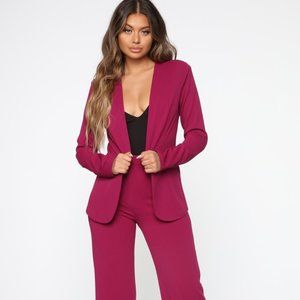 Magenta Suit